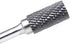 SA-5 Tungsten Carbide Burr Cylinder Shape Double Cut Rotary Burr File, 1/2” Cutter Dia X 1” Cutter Length, Pack of 1