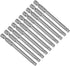 uxcell 10 Pcs H4 Magnetic Hex Head Screwdriver Bits, 1/4 Inch Hex Shank 2.95-inch Length for Power Tools