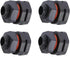 ZhangyiHot 4Pcs Dustproof Waterproof IP68 Breather Screw Air Vent M12x1.5 Pressure Reducing Valve,