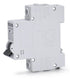 AC Miniature Circuit Breaker, 16 Amp 120V/240V 1 Pole DIN Rail Mount, Thermal Magnetic Trip, Solar AC Disconnect Switch