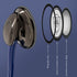 MaiWieel-Classi Stethoscope Black Blue Single Head Stethoscope for Nurses Doctor,EMT Student,Home Medical, Estetoscopio