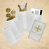 LUXPaper #1 Coin Envelopes, Glassine, 2 1/4" x 3 1/2", 30lb. Text, 250 Qty
