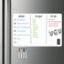 Magnetic Whiteboard for Fridge, Small Dry Erase Board with 4 Markers and 1 Eraser, 20 x 13 Inches