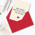 Hongshan Funny Birthday Card for Husband Wife, Humor Birthday Card Gift for Boyfriend Girlfriend, Sweet Wedding