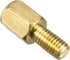 uxcell M3x6mm Male-Female Brass Hex PCB Motherboard Spacer Standoff, 50pcs for FPV Drone