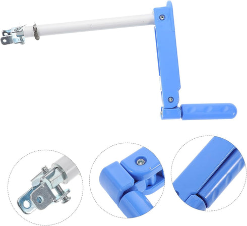 SOPOTUTU Patient Bed Height Adjustment Hand Crank Handle Sturdy Abs Aluminum Alloy Construction