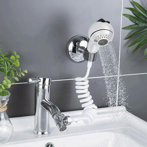Joyzan Salon Shampoo Bowl Spray Head, Pedicure Chair Sparyer Shower Head Sink Faucet Attachment Replacement Part Side