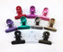 yueton 20pcs Mixed Color Metal Bulldog Clips, Utility Paper Clips, Hinge Clips for Home and Office Use