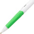 Pentel GlideWrite Ballpoint Pen with TechniFlo Ink, (1.0mm) Medium Line, Lime Green Ink, Box of 12 (BX910-K)