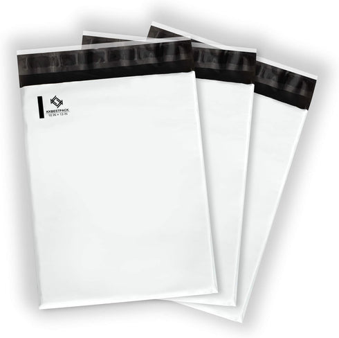 KKBESTPACK 10x13 Poly Mailers, Self Sealing Shipping Envelopes, Waterproof Postal Bags, Pack of 1000