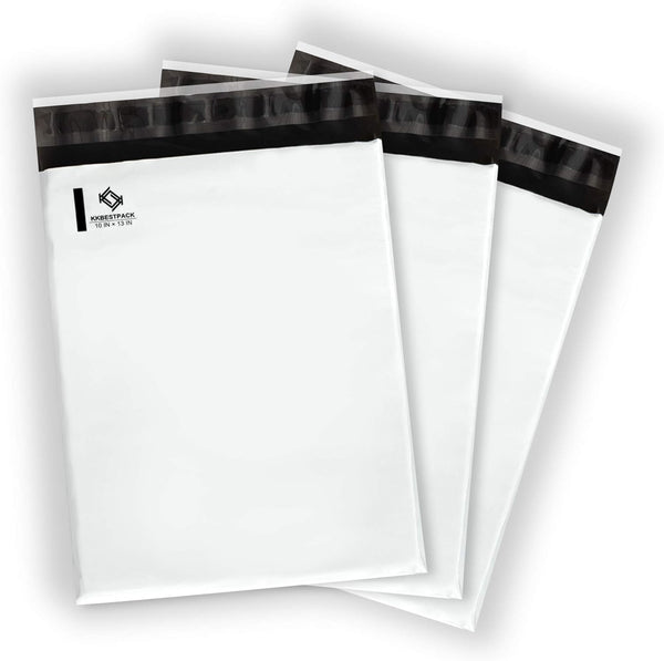 KKBESTPACK 10x13 Poly Mailers, Self Sealing Shipping Envelopes, Waterproof Postal Bags, Pack of 1000