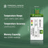Freshliance 1pack USB Temperature Data Logger Recorder with High Accuracy, PDF and CSV Reports, 60days Cold Chain Fresh