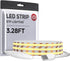 BTF-LIGHTING FCOB COB FOB LED Strip Lights 5V USB Powered 3.28FT 320LEDs