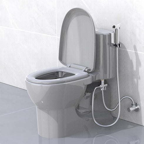 SECNAC Set Brass Handheld Bidet Sprayer for Toilet, Jet Sprayer with Bidet Hose, Adjustable Water Pressure for Feminine