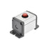 uxcell Single Holes 16mm Aluminum Switch Button Station Box with PG7 Cable Gland and Mounting Base