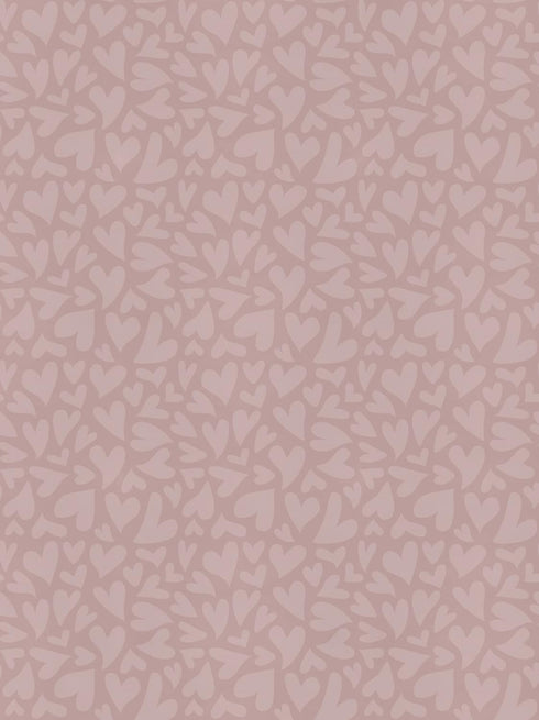 Light Mauve Hearts Creative Class Fabric - For Classroom Bulletin Boards, Pillows, Curtains, and Crafts