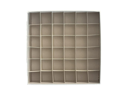 Cardboard Cryogenic Tubes Storage Box Cryobox and Dividers 5ml 36well Pack of 4