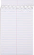 Mintra Office Steno Book, Pastel Colors, 4 Pads/Pack, Gregg Ruled, 6inx9in, 70 Sheets