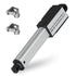 DC HOUSE Mini Electric Linear Actuator, Stroke 2"–Force 4.5 lbs–12V, High-Speed 1.97"/sec for Home Automation, Robotics