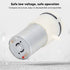 Electric Air Pump, DC Diaphragm Vacuum Pump with 90 Degree Angle Air Ports, Low Noise Micro Pump (DC 6V)