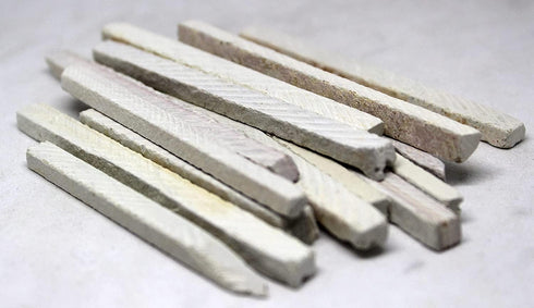Iram Edible Natural Stone Slate Pencils - Premium Quality White Chalk - 45 Pieces