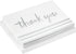 Pack (20 Hallmark of Thank You Cards, Silver Foil Thank You Notes with Envelopes)