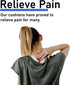 Tailbone 15.35 12.6 Blue Gel TPU Seat Cushion Contoured Honeycomb Cooling Gel Cushion for Long Sitting, Pressure Relief