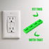 80 Pcs Electrical Spacers for Electrical Box Outlet Shims, Switch Receptacle Socket Spacers for Household Use