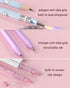 Nicpro 47PCS Aesthetic School Supplies in Big Capacity Pen Case, Cute Pastel Mechanical Pencils 0.5, 0.7, 0.9 & 2mm Lead