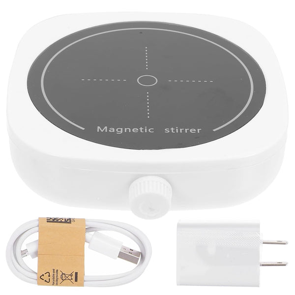 Magnetic Stirrer with Stir Bars and Power Cord, Lab Mechanical Stir Plate for Laboratory Mixing