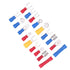 YWBL-WH 520Pcs Wire Connector Kit Cold Pressed Wire Terminals Crimp Connectors Electrical Terminals Kit