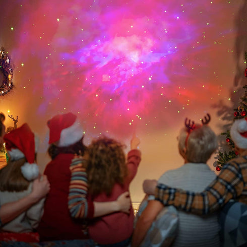 360 8 SFOUR Astronaut Galaxy Projector, Star Projector Night Light with Remote Control & Timer, Rotatable Head, Nebula