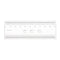10cm Film Flexible Ruler, 0.1mm Scale with R Angle PET Plastic Folding Calibration Measuring Tool, Transparent