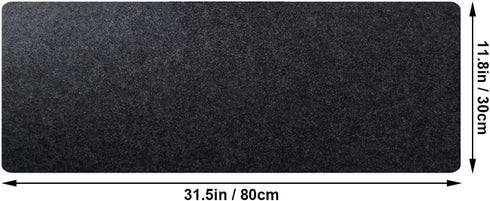 CHuangQi Gaming Mouse Pad, Felt Desk Mat for Laptop Keyboard, Non Slip, 3.0mm Felt Office Table Protector