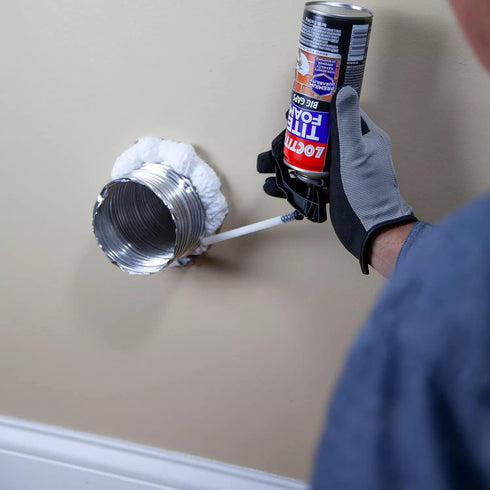 Loctite Tite Foam Big Gaps Spray Foam Sealant, Polyurethane Expanding Foam, 12 fl oz Can