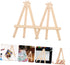 Tripod 2pcs Game Card Holder, Desktop Stand, Canvas Stand, Mini Wood Easels for Display