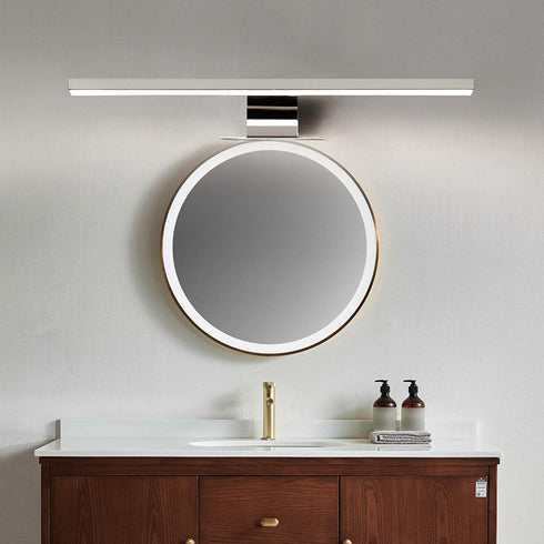 Generic 3000 30CM 5W Cabinet Lights, Front Lamp Rectangular Waterproof Fixtures Light for Mirror Bedside Office Bedroom