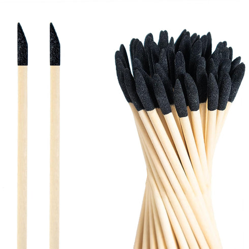 50 Pack Sanding Sticks: Matchsticks Sanding Tools for Plastic Models, Fine Detailing for Tight Spaces Wood