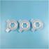 ZeAda 3 1 37mm Ice Cream Maker Accessories in White Modeling Caps Spare Part Star Shaped Lids Soft Ice Cream Machine