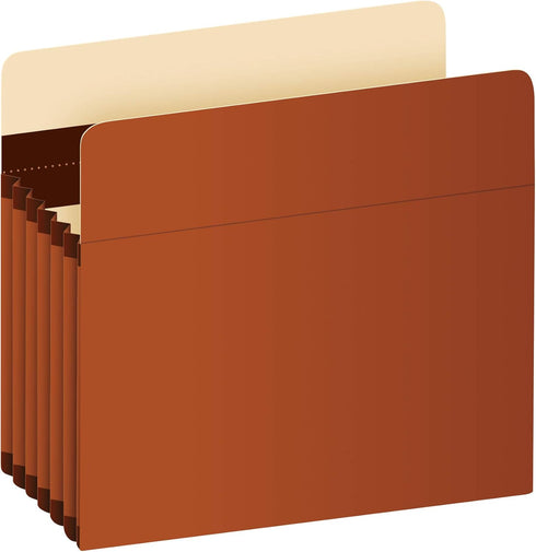 Pendaflex Expanding Accordion File Pockets, Extra Durable, Letter Size, Expands 5.25", 10/Box, Reinforced with Dupont