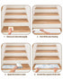 BOHOOSKYLAR 4 8"x30" Blue Lobster Stair Treads Ocean Starfish Coral Shell Marine Life Indoor Non Slip Peel and Stick