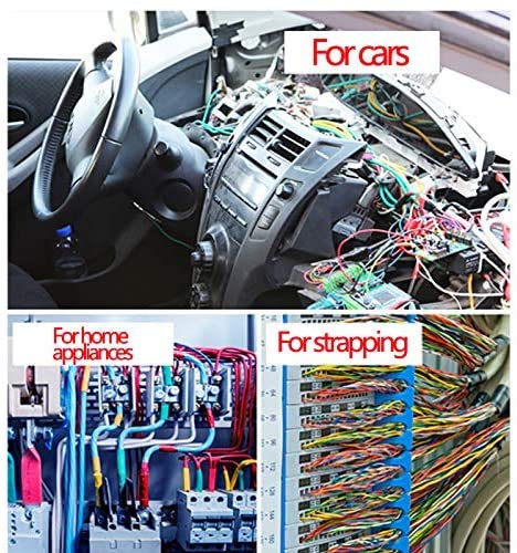 Estink Professional Wire Harness Tape, Multipurpose Self Adhesive Anti Squeak Rattle Felt Automotive Wiring Harness Tape