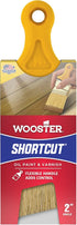 Wooster Brush Z3215-2 Shortcut Bristle Angle Sash Paintbrush, 2-Inch, White, Yellow