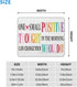 Ztfrdedrf 10 12 One Small Positive Thought Can Change Your Whole Day Water Resistant Mouse Pad with Stitched Edge