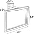 Hand Towel Bar, Bathroom Accessories Towel Holder, SUS304 Stainless Steel Wall Mounted Rack