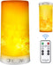 CFGROW LED Flame Effect Light, USB Rechargeable Outdoor Flame Table Lamp Waterproof Dimmable