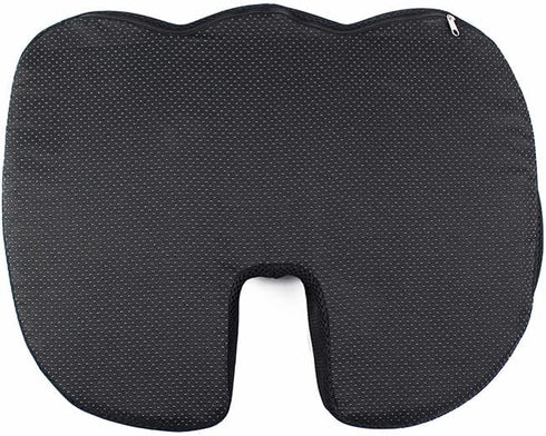 Tailbone, Seat Cushion Orthopedic Memory Foam Non-Slip Coccyx Pillow for Prostate, Sciatica & Lower Back Pain Relief