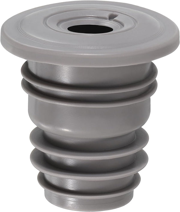 uxcell Silicone Drain Pipe Seal Ring, Anti-Odor Floor Drain Plug for 35-40mm PVC Drainage Pipes, Grey Sealing Cover