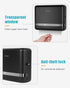 200 Commercial,Black(Folded 9.0" 3.5" AIKE Sheets Multifold Wall Mount Paper Towel Dispenser,with Lock for Home