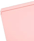 Smead File Folder - Straight-Cut Tab, Letter Size, Pink - 100 per Box (10942)